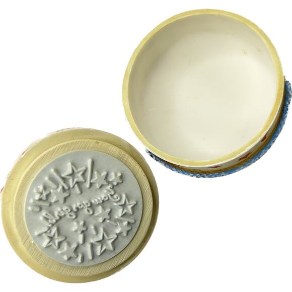 Hallmark Marjolein Bastin Party Shoes Trinket Box with Rubber Stamp - Picture 8 of 11